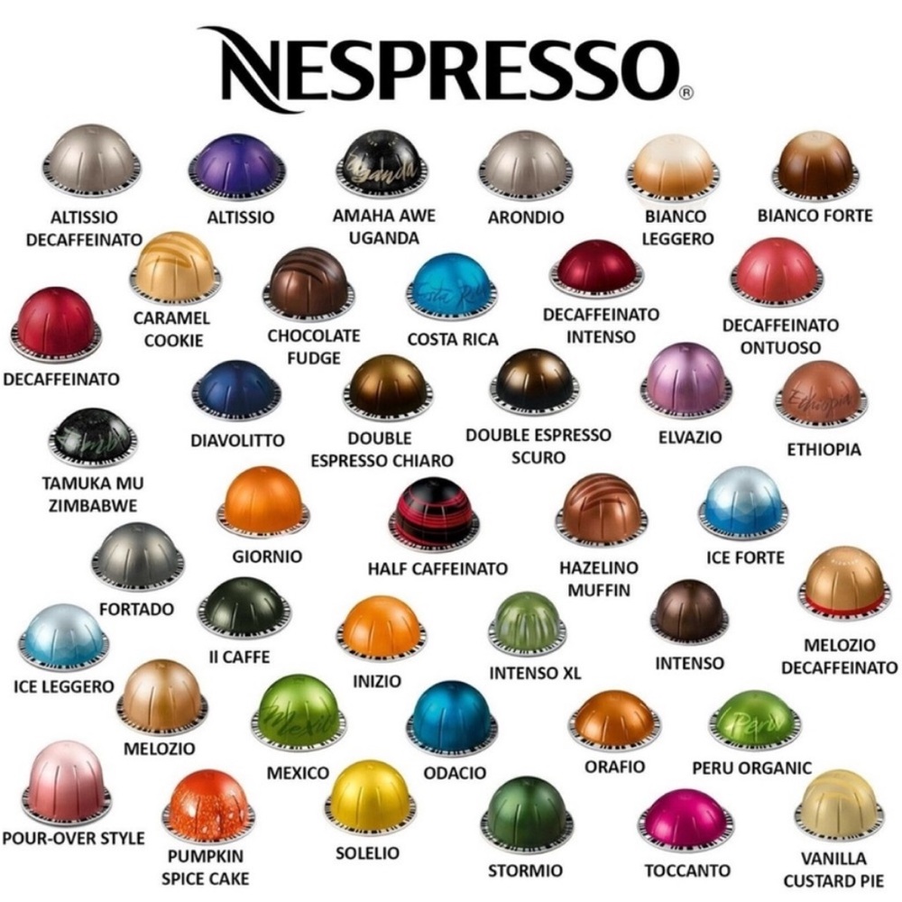 Nespresso Coffee Capsules Variety Pack (DOUBLE)